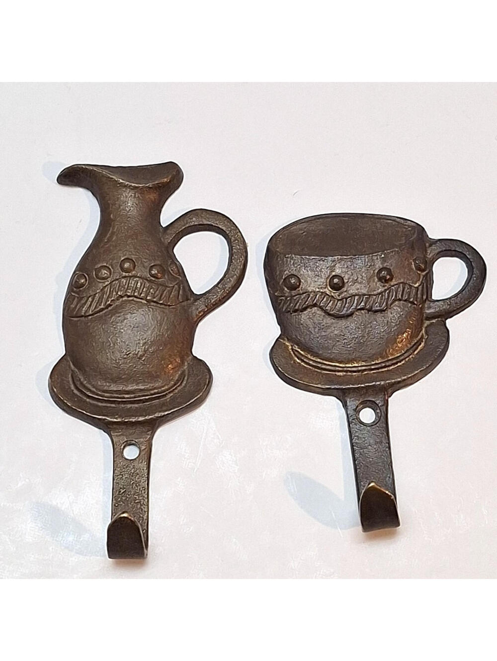 MCM Vintage Teacup and Pitcher Wall Hooks